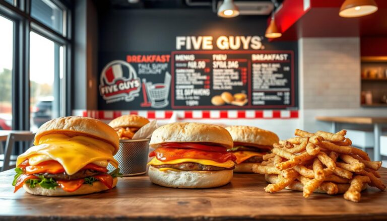 Five Guys Breakfast Menu
