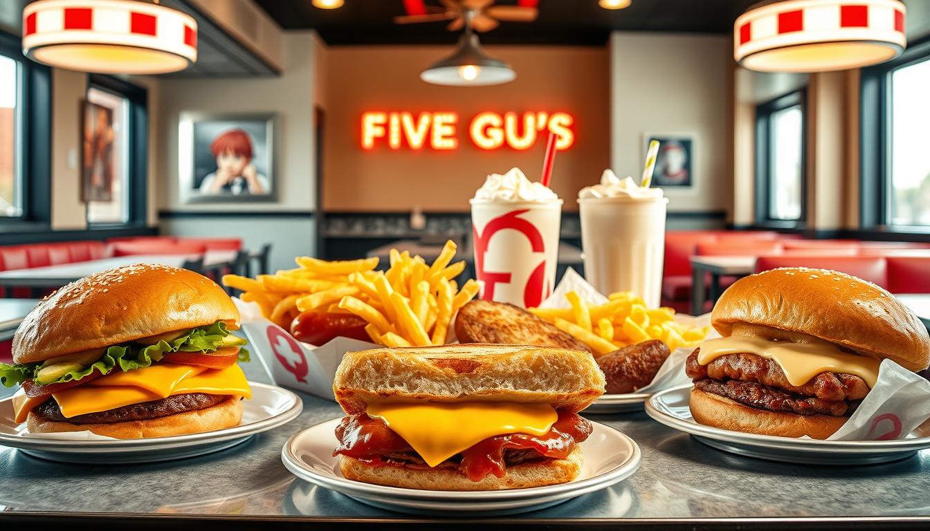 Five Guys Kids Menu