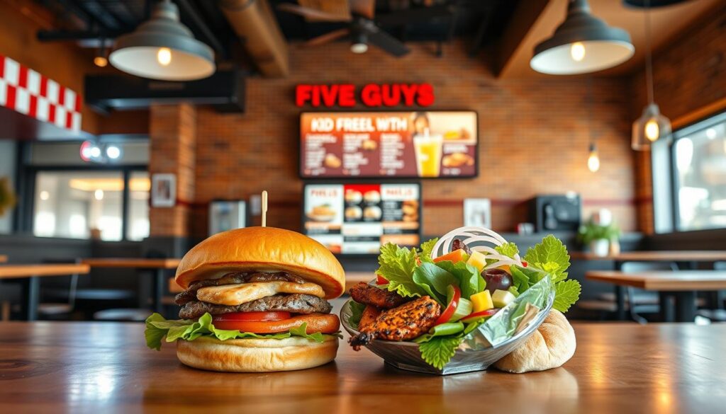 Five Guys kid-friendly dietary options