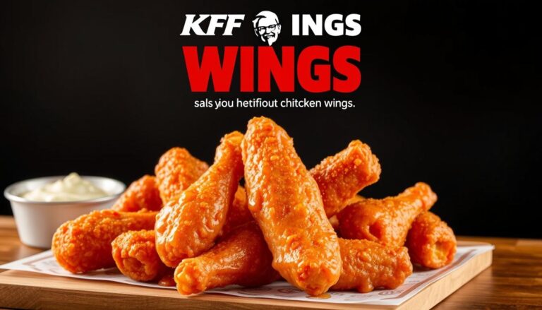 KFC Hot Wings Menu