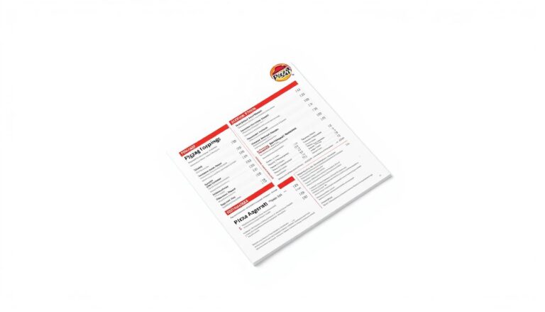 Pizza Hut Allergen Menu