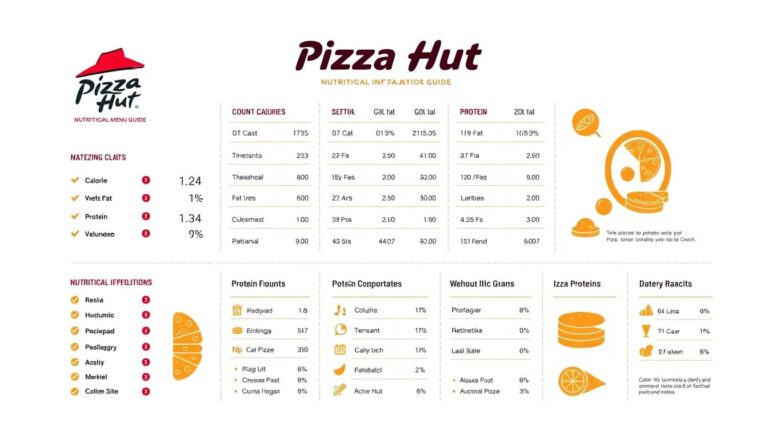 Pizza Hut Menu Nutrition