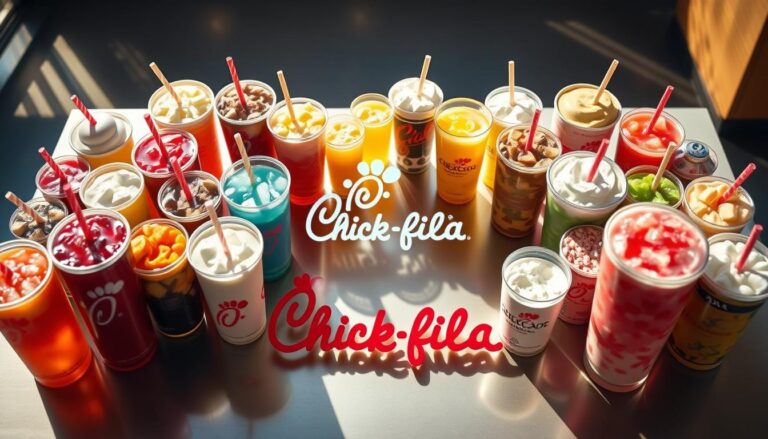 chick fil a drink menu