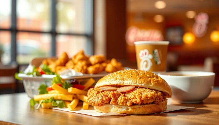 chick fil a lunch menu