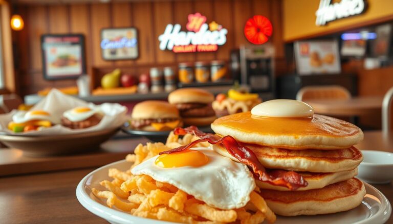 hardees breakfast menu