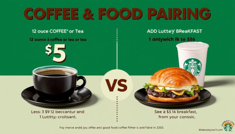 starbucks pairing menu price