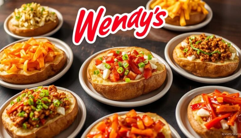 wendy's baked potato menu