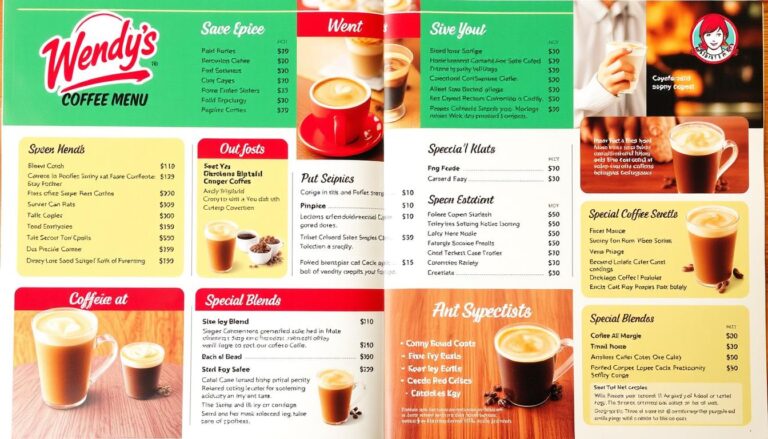 wendy's coffee menu