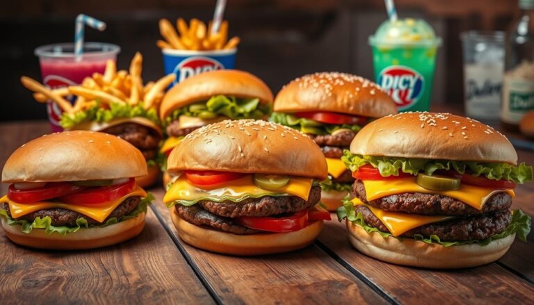 dairy queen burgers menu