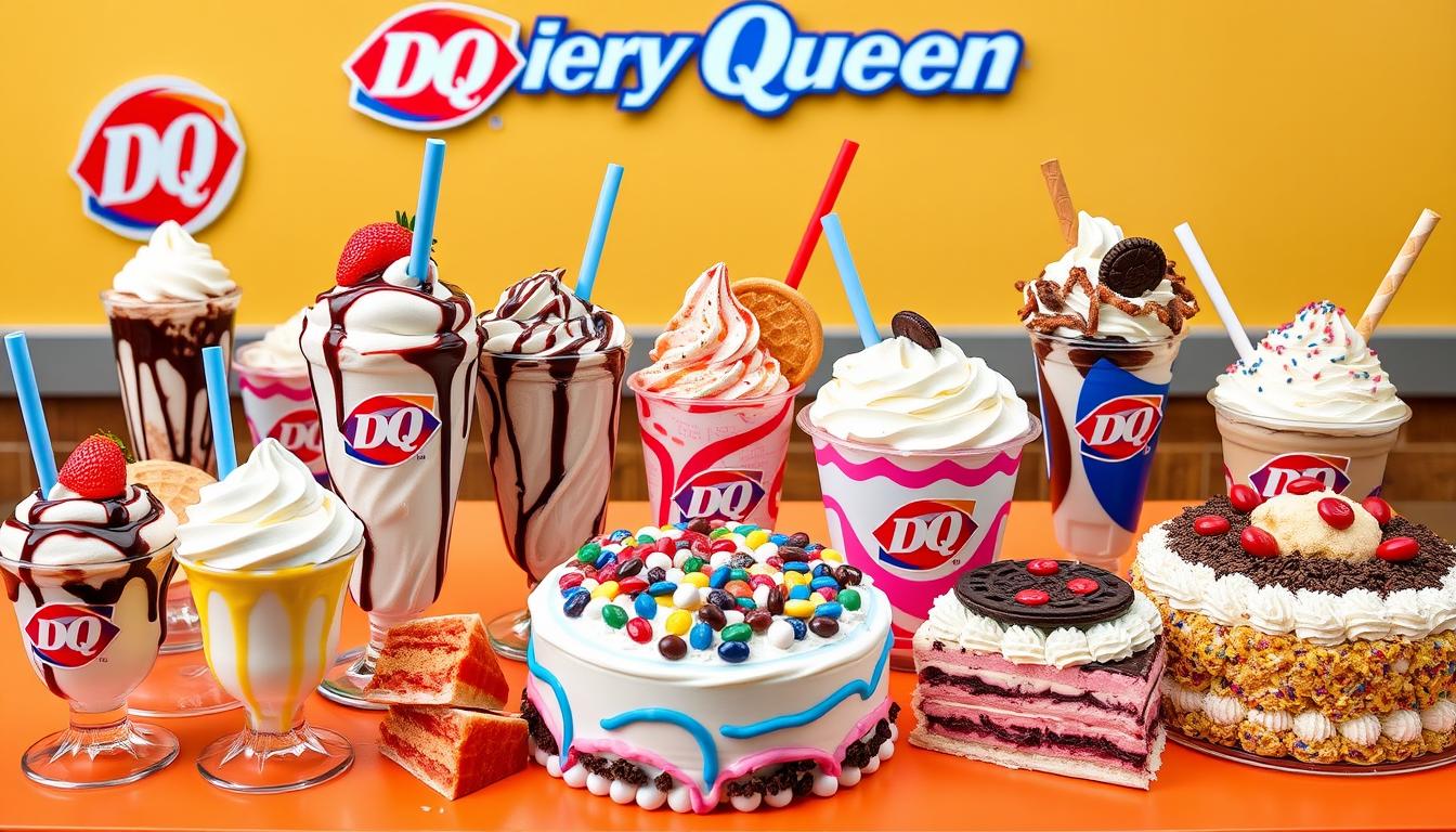 dairy queen dessert menu