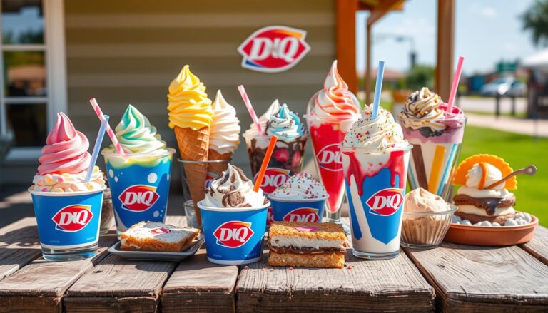 dairy queen ice cream menu