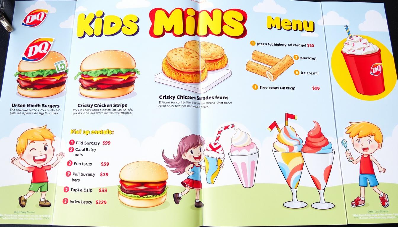 dairy queen kids menu