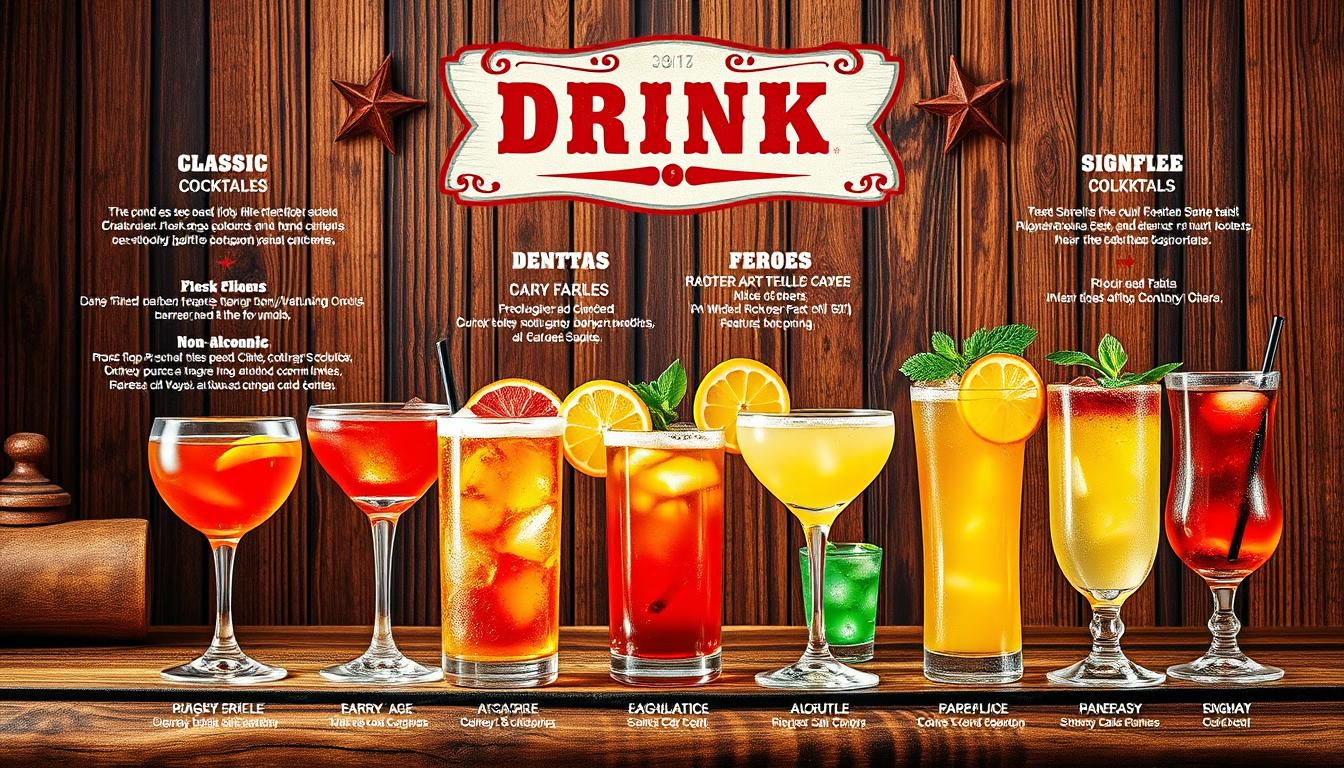 texas roadhouse drink menu