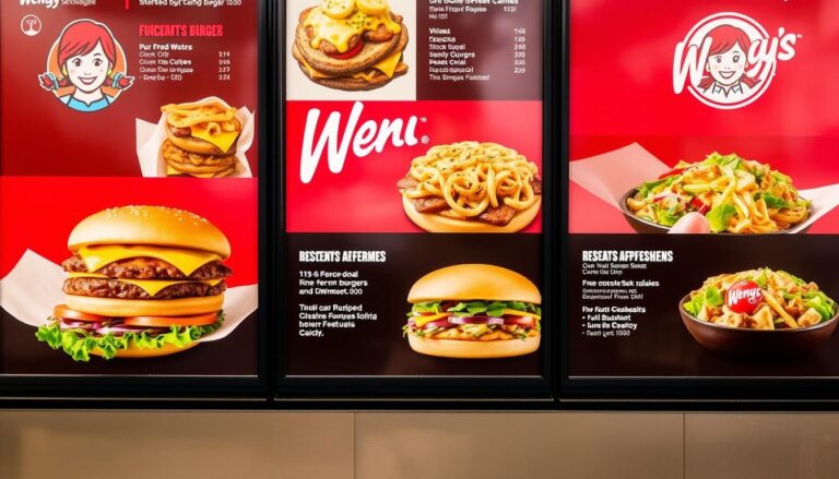 wendy's lunch menu