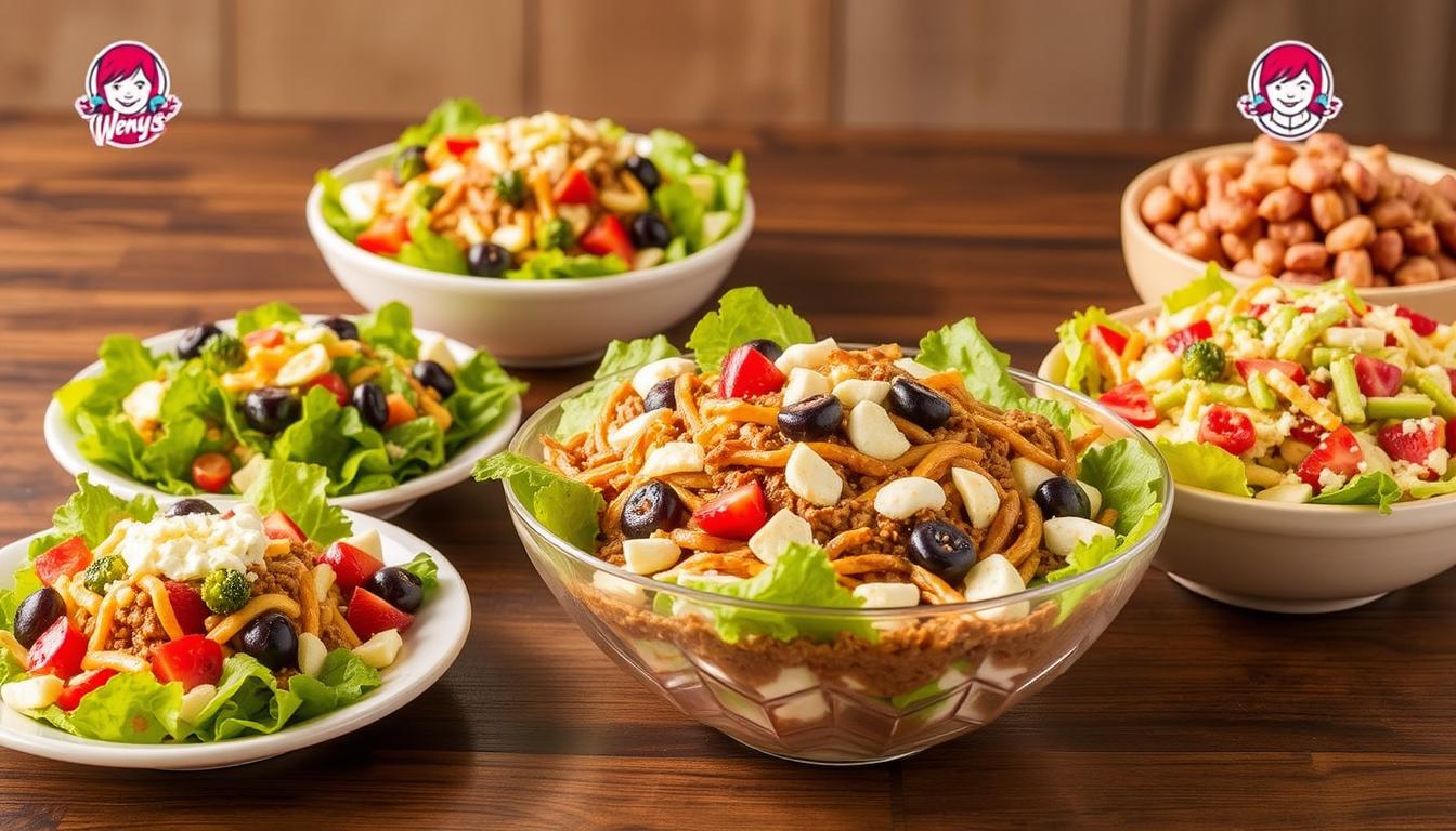 wendy's salad menu