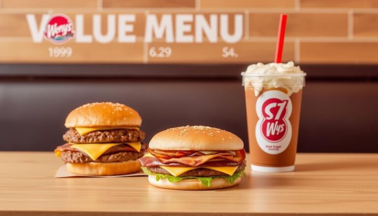 wendy's value menu